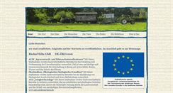 Desktop Screenshot of biohof-eilte.de